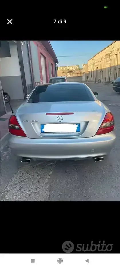 Usata Mercedes SLK200 184 CV (135 kW) 2008 Cabrio