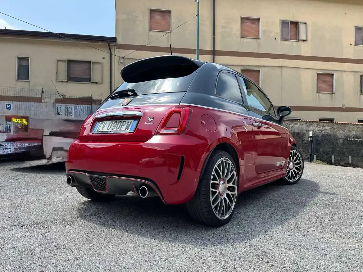 Usata Abarth 595 Turismo 160 CV (117 kW) 2014 Rosso Utilitaria
