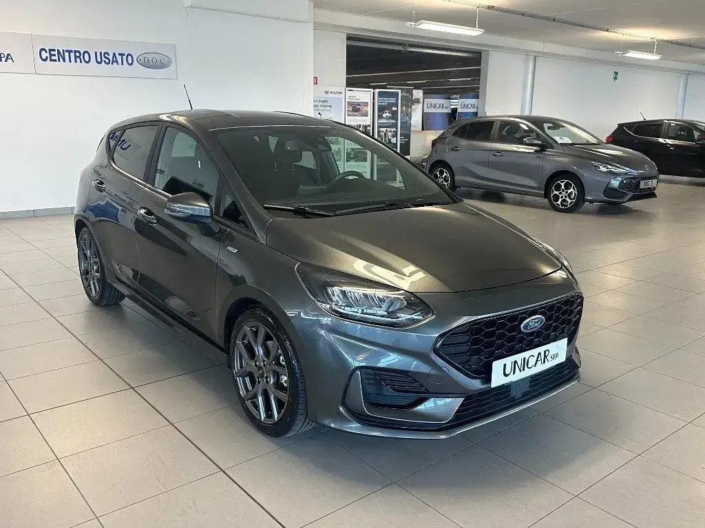 Usata Ford Fiesta ST-Line 125 CV (91 kW) 2023 Magnetic grey Utilitaria