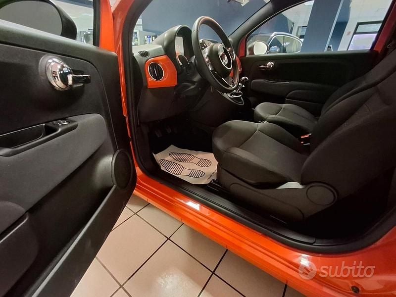 Usata Fiat 500 69 CV (50 kW) 2024 Arancione Berlina