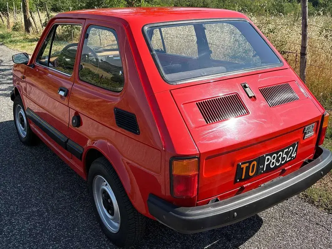 Usata Fiat 126 23 CV (16 kW) 1977 Rosso Utilitaria