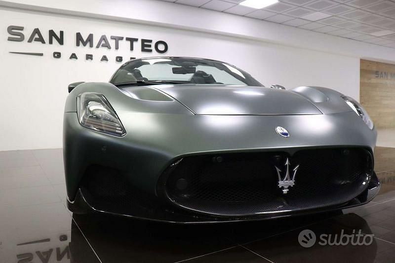 Nuova Maserati MC20 630 CV (463 kW) 2025 Verde Coupé
