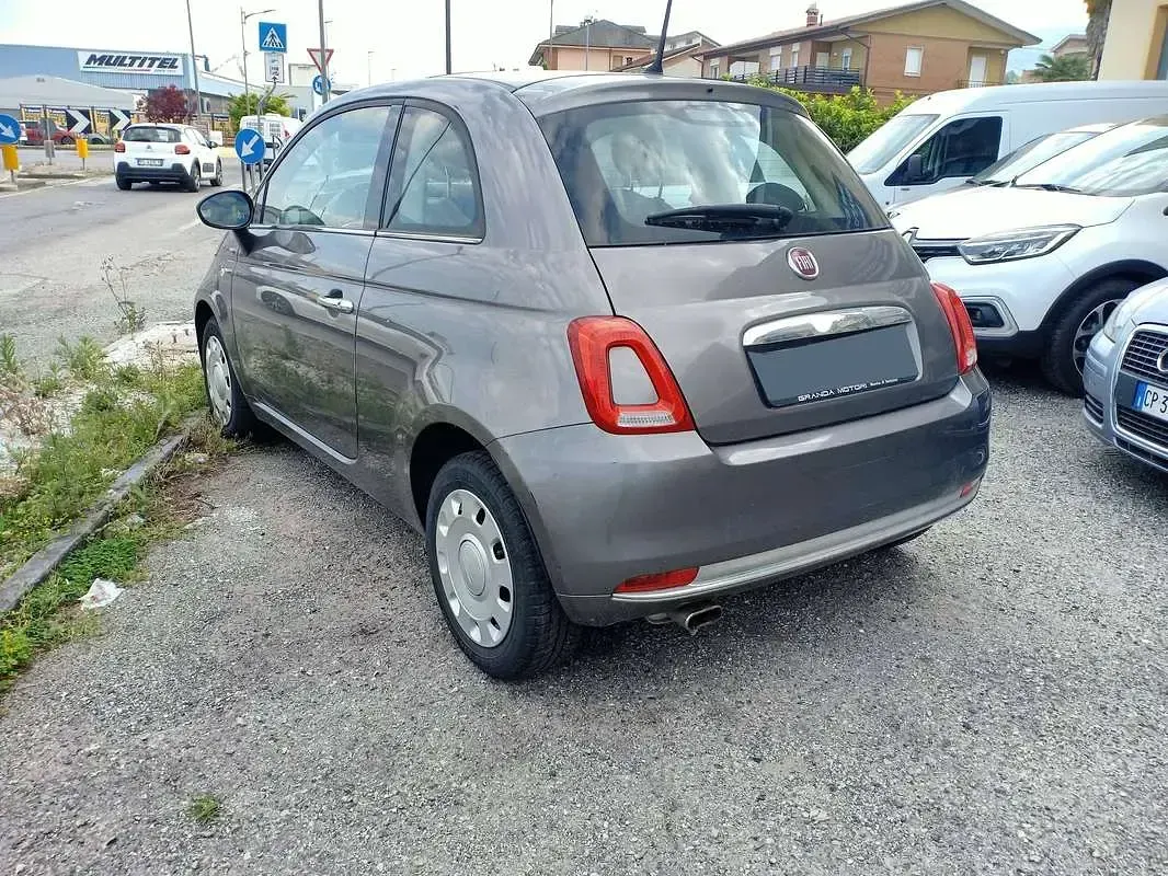 Usata Fiat 500 Lounge 69 CV (50 kW) 2018 Grigio Utilitaria