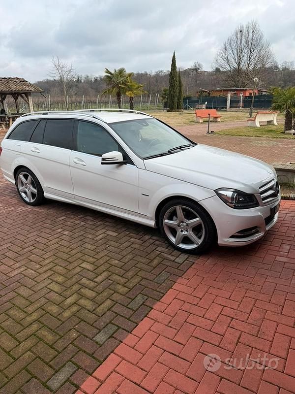 Usata Mercedes C200 AMG 2012 Bianco Station wagon