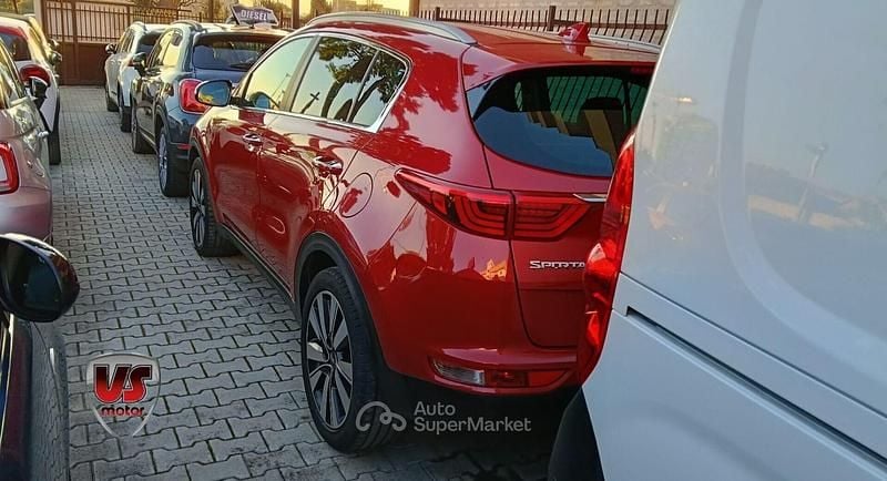 Usata Kia Sportage GT-Line 116 CV (85 kW) 2018 Rosso SUV