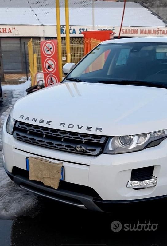 Usata Land Rover Range Rover evoque 2013 Bianco SUV