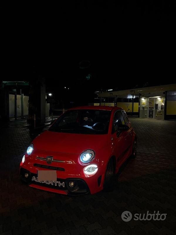 Usata Abarth 595 140 CV (102 kW) 2017 Rosso Berlina