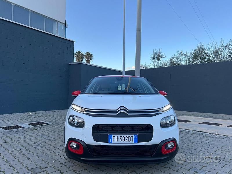 Usata Citroën C3 Shine 75 CV (55 kW) 2017 Bianco Berlina