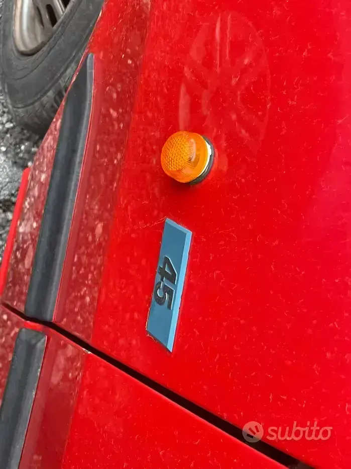 Usata Fiat Uno 45 CV (33 kW) 1991 Rosso Utilitaria