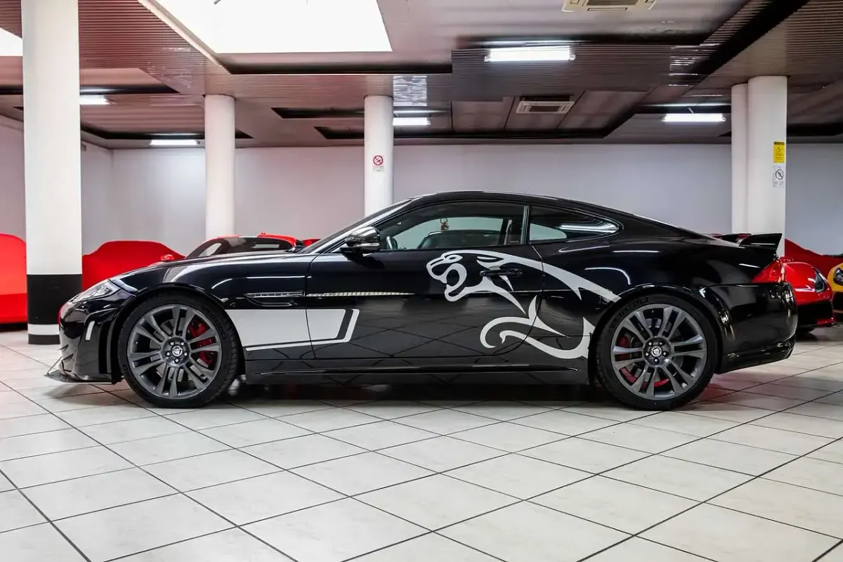 Usata Jaguar XK R 551 CV (405 kW) 2011 Nero Coupé