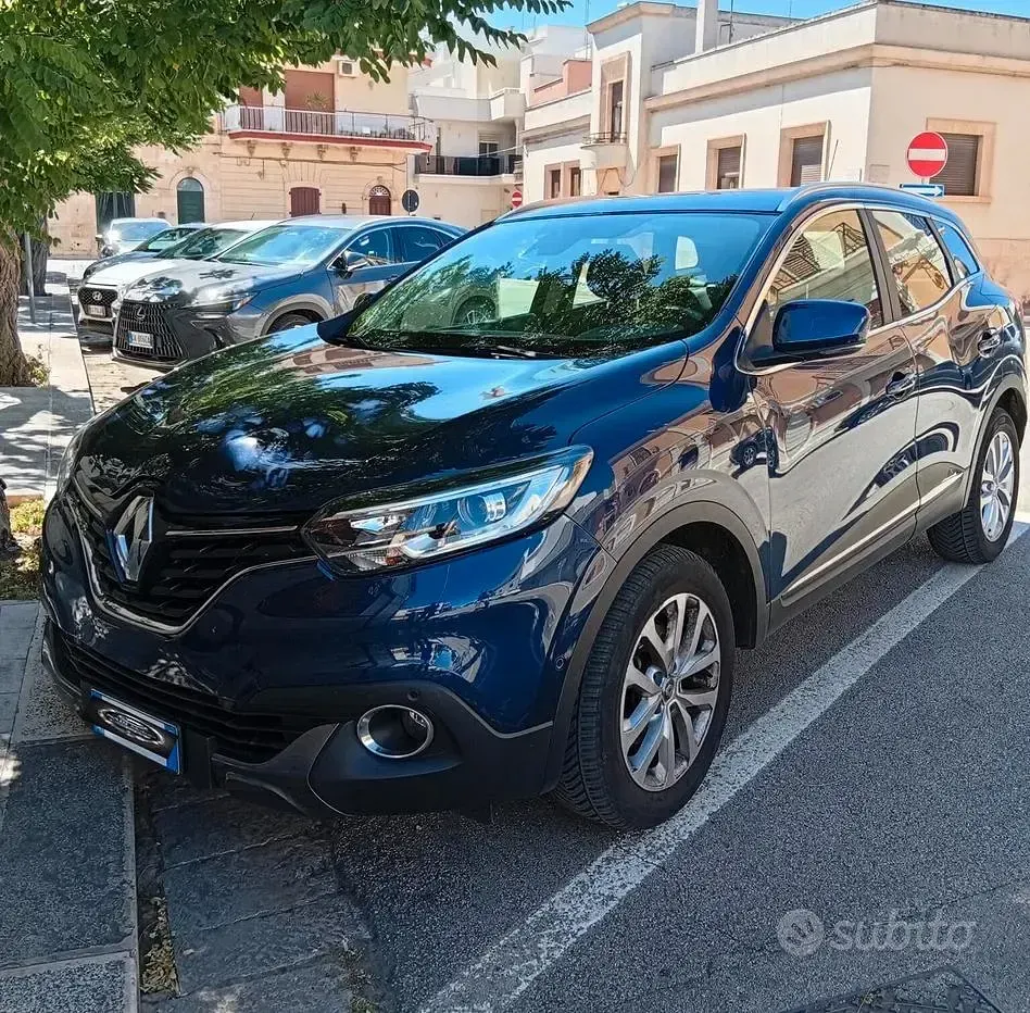 Usata Renault Kadjar 110 CV (80 kW) 2016 Bluazzurro SUV