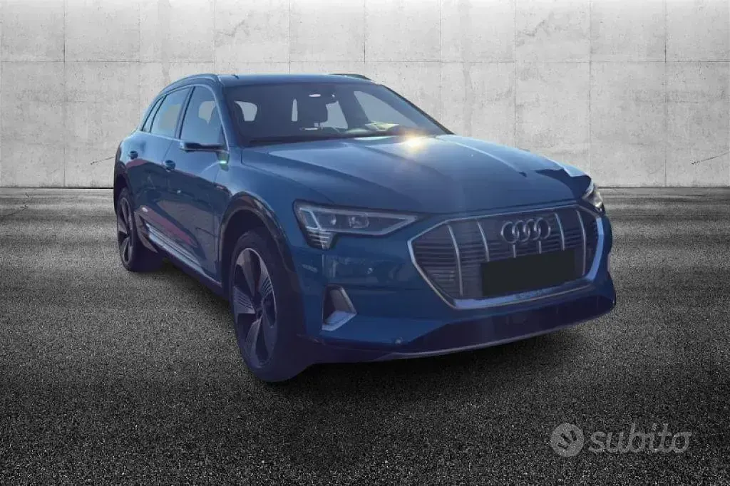 Usata Audi e-tron Advanced 158 kW (215 CV) 2020 Blu/azzurro SUV