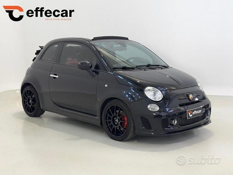 Usata Abarth 595C Competizione 160 CV (117 kW) 2012 Nero Cabrio