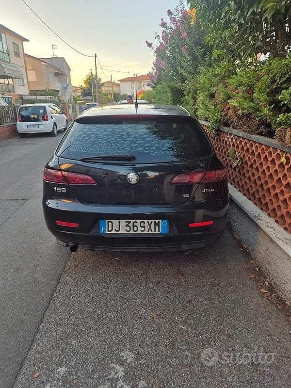 Usata Alfa Romeo 159 120 CV (88 kW) 2007 Nero Station wagon
