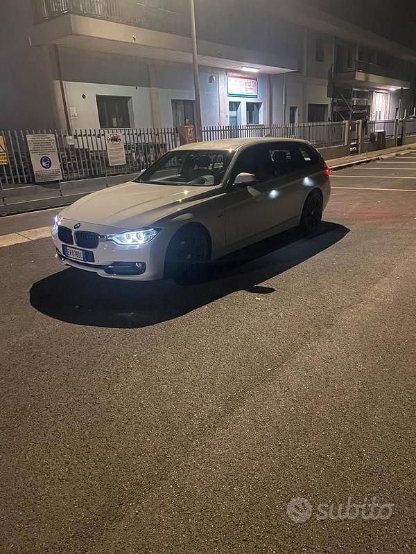 Usata BMW 320 Sport Line 184 CV (135 kW) 2013 Bianco Station wagon