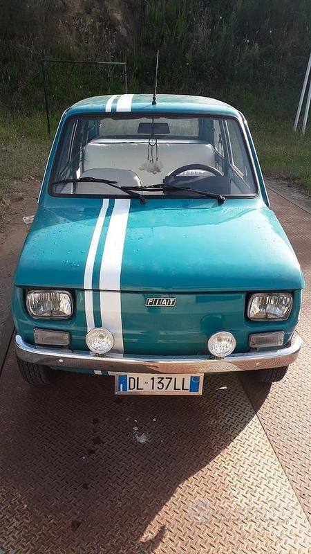 Usata Fiat 126 1985 Verde Utilitaria