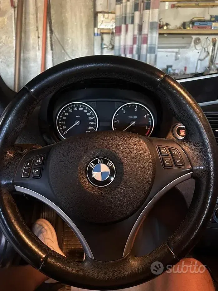 Usata BMW 120 177 CV (130 kW) 2009 Bianco Utilitaria