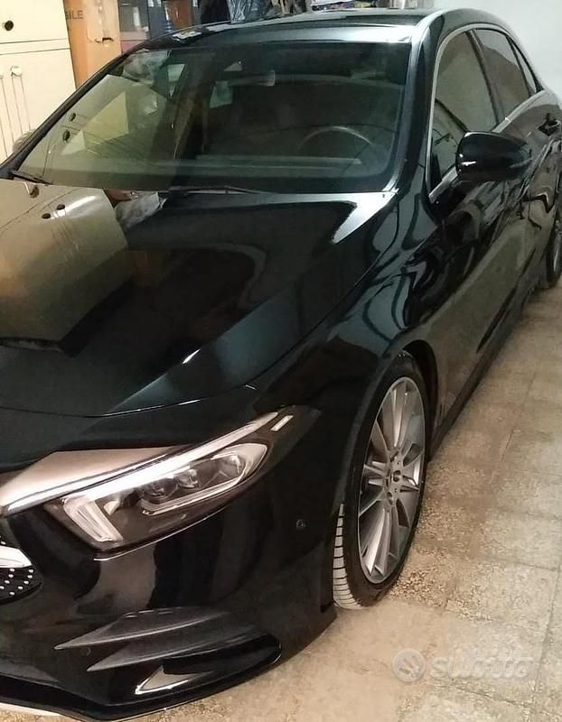 Usata Mercedes A180 Premium 2018 Nero Berlina