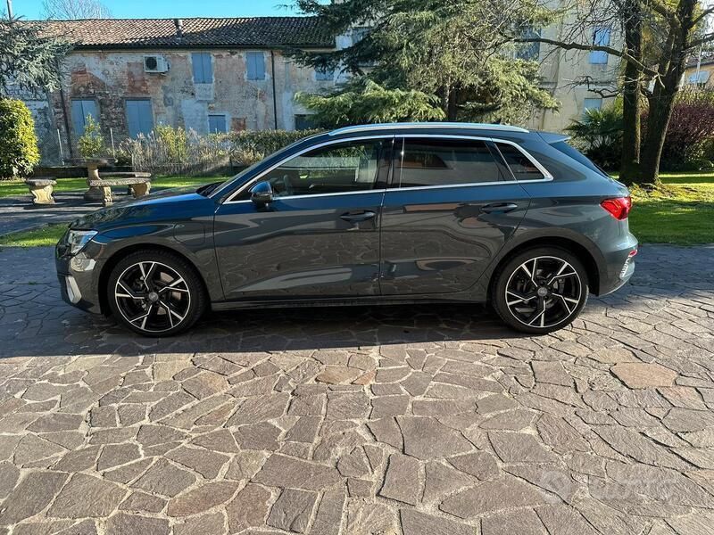 Usata Audi A3 e-tron Advanced 150 CV (110 kW) 2021 Grigio Utilitaria