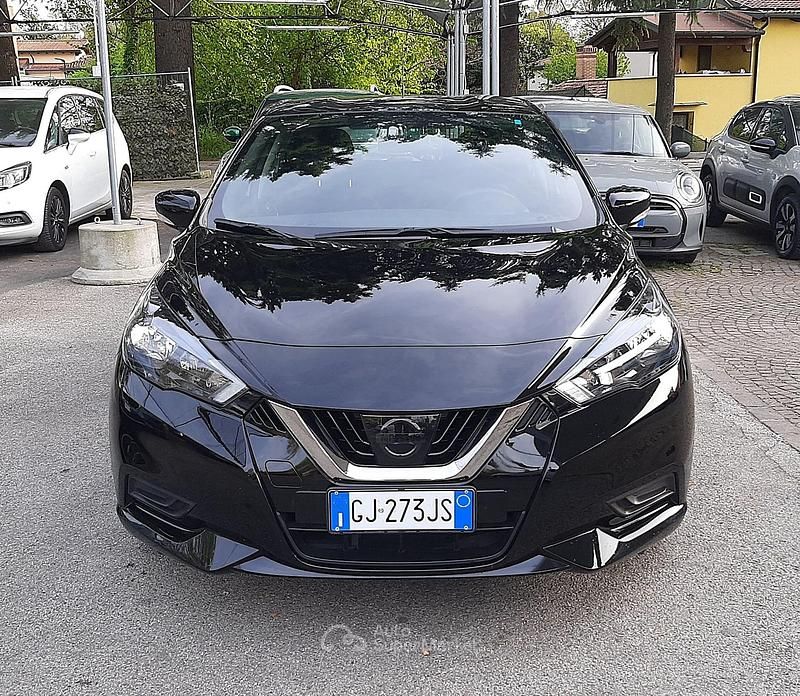 Usata Nissan Micra Acenta 92 CV (67 kW) 2022 Nero Utilitaria