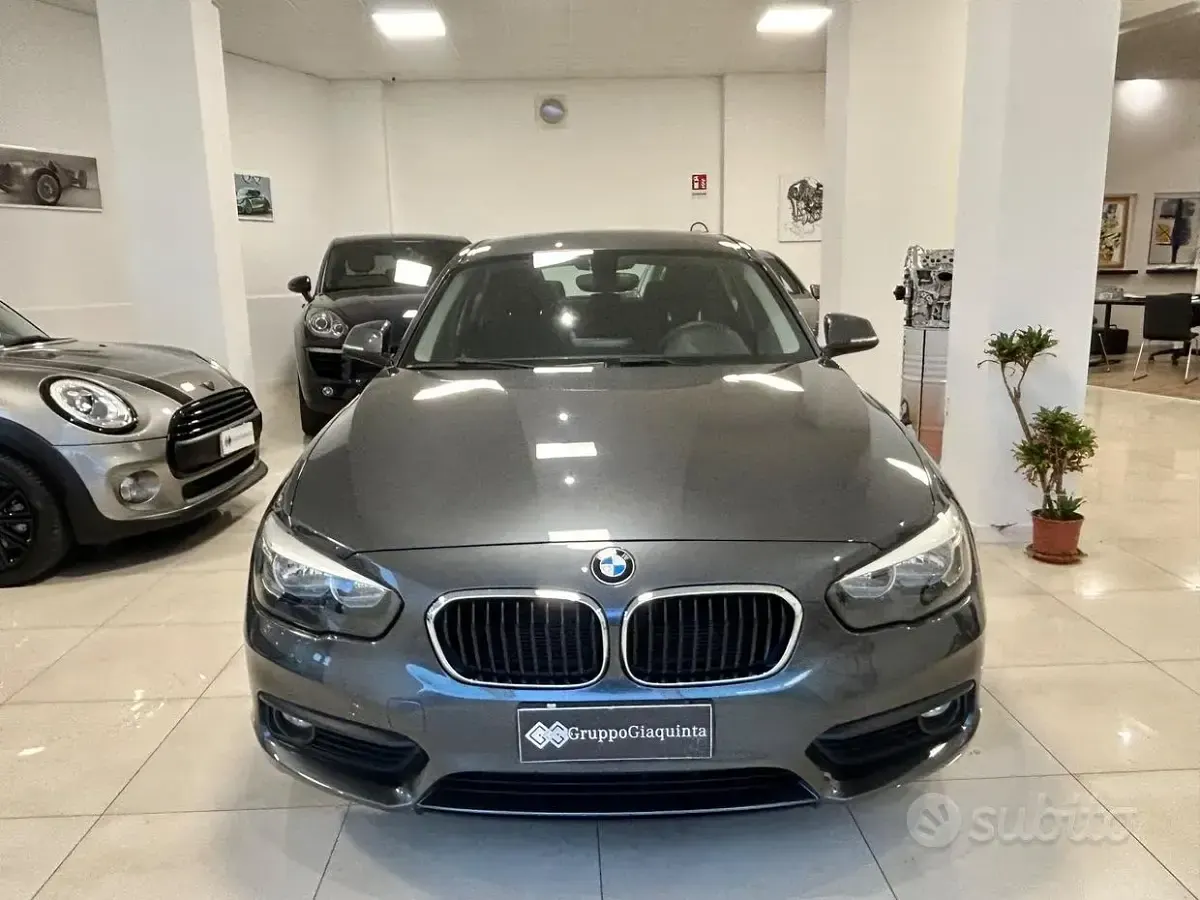 Usata BMW 116 Advantage 116 CV (85 kW) 2016 Grigio Utilitaria