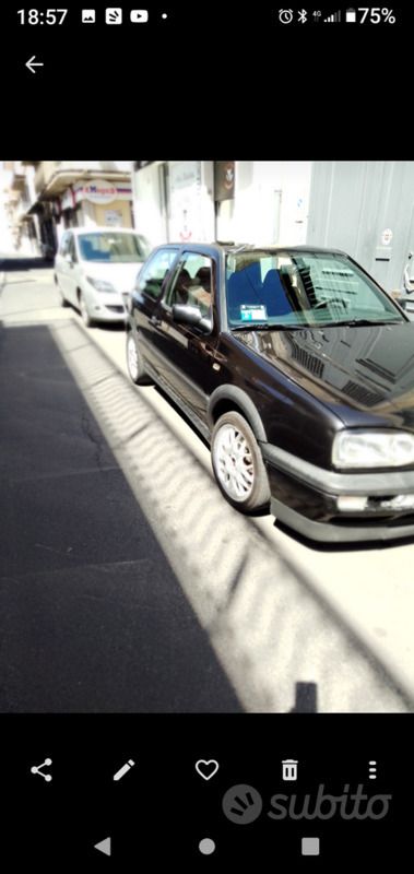 Usata VW Golf III GTI 116 CV (85 kW) 1997 Nero Utilitaria