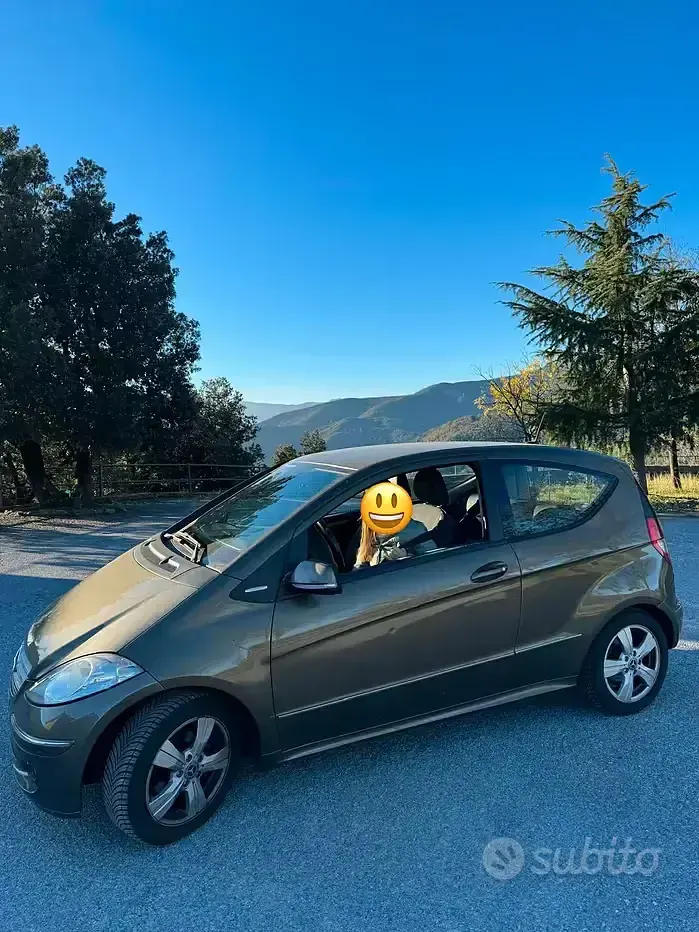 Usata Mercedes A150 Avantgarde 95 CV (69 kW) 2009 Verde Berlina