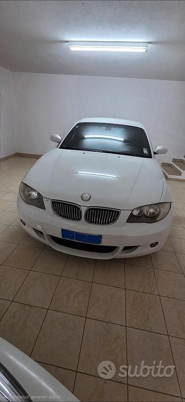 Usata BMW 118 M Sport 143 CV (105 kW) 2009 Bianco Utilitaria