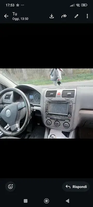 Usata VW Golf VI Comfortline 102 CV (75 kW) 2008 Utilitaria