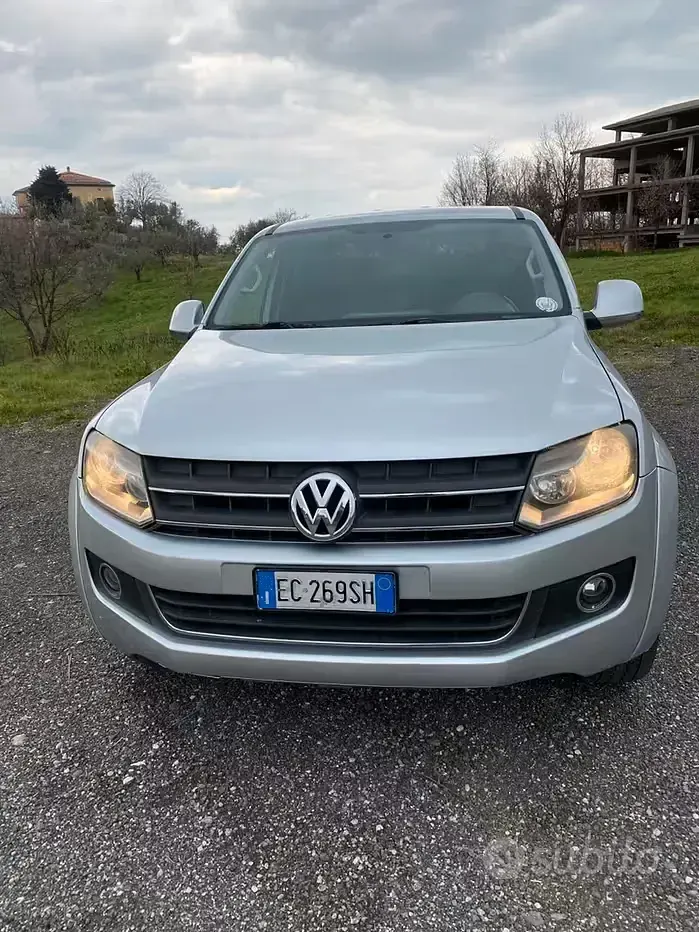 Usata VW Amarok 163 CV (119 kW) 2011 Grigio Pick-up