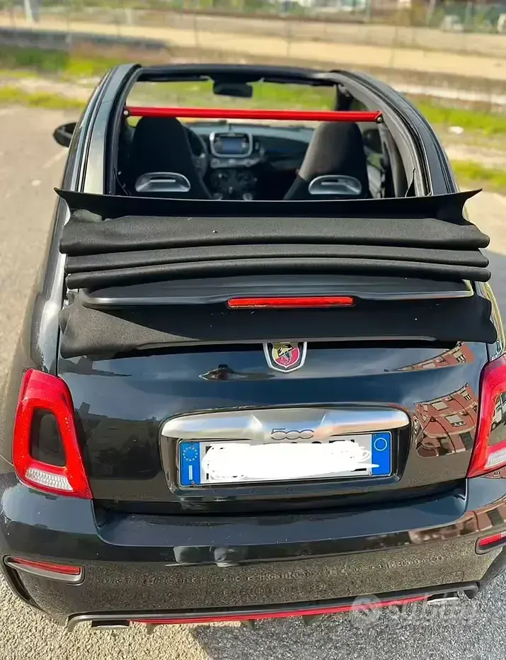 Usata Abarth 595 145 CV (106 kW) 2018 Nero Cabrio