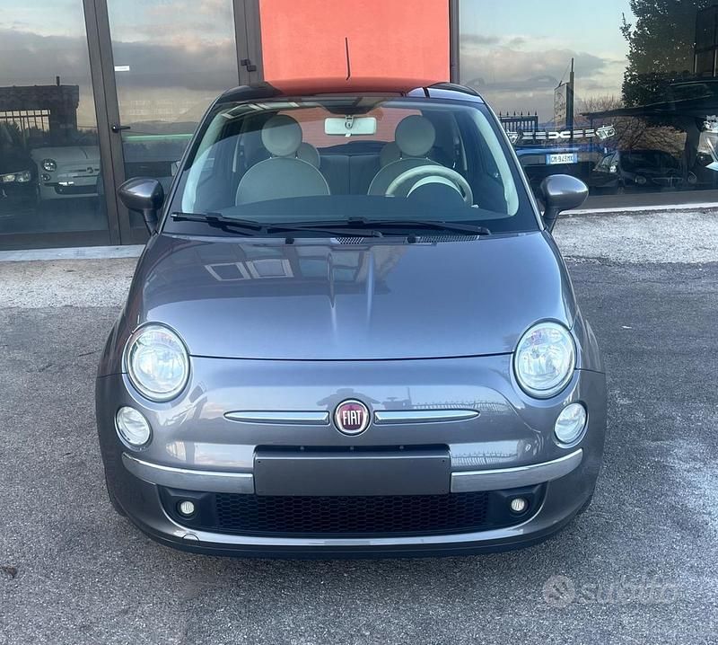 Usata Fiat 500 Lounge 70 CV (51 kW) 2013 Grigio Utilitaria