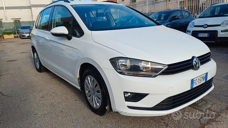 Usata VW Golf Trendline 90 CV (66 kW) 2016 Bianco Berlina