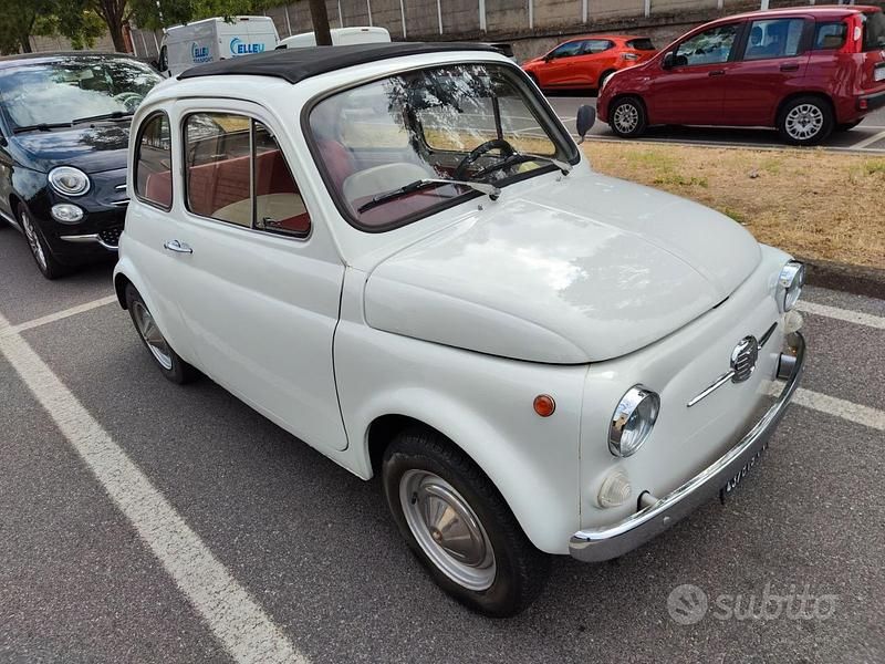 Usata Fiat Cinquecento 1960 Bianco Utilitaria