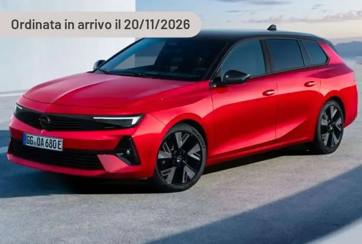 Nuova Opel Astra Edition 131 CV (96 kW) 2025 Argento Station wagon