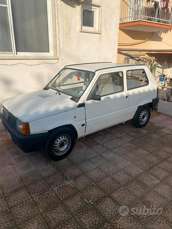 Usata Fiat Panda 2001 Bianco Utilitaria