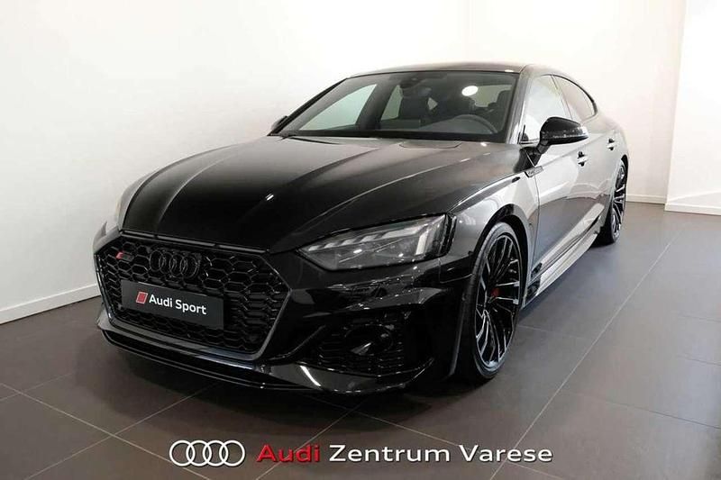 Nero mythos Usata 2022 Audi RS5 Sportback Ambiente Tre volumi | 83.000 € (Buon prezzo) - Immagine 1/4