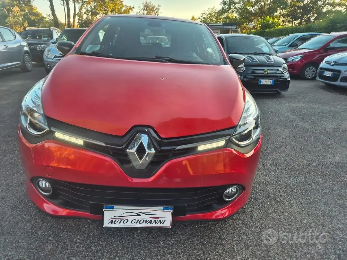 Usata Renault Clio IV 90 CV (66 kW) 2015 Rosso Berlina