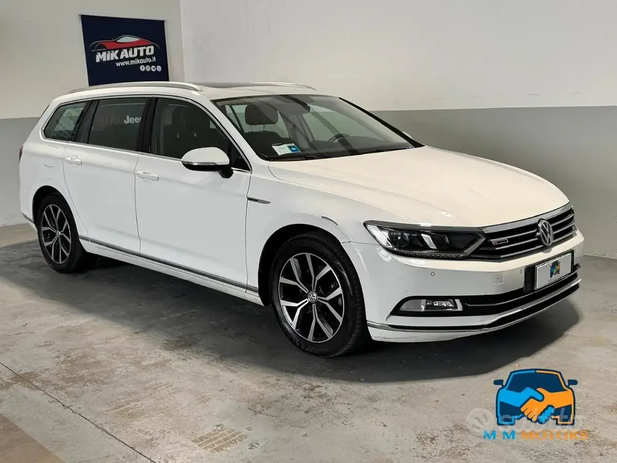 Usata VW Passat Highline 150 CV (110 kW) 2015 Bianco Station wagon