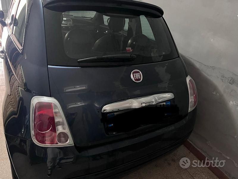 Usata Fiat 500 2009 Blu Cabrio