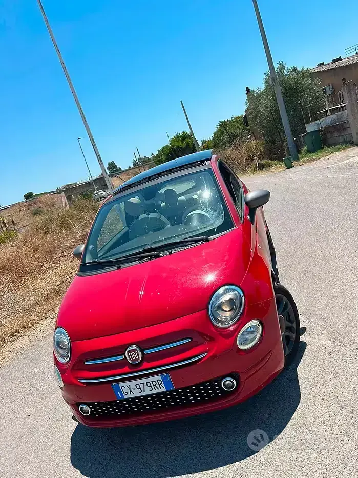 Usata Fiat 500 75 CV (55 kW) 2025 Rosso Berlina