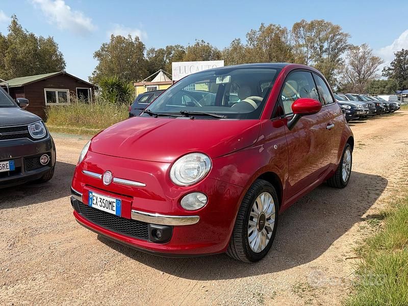 Usata Fiat 500 Lounge 69 CV (50 kW) 2014 Rosso Berlina
