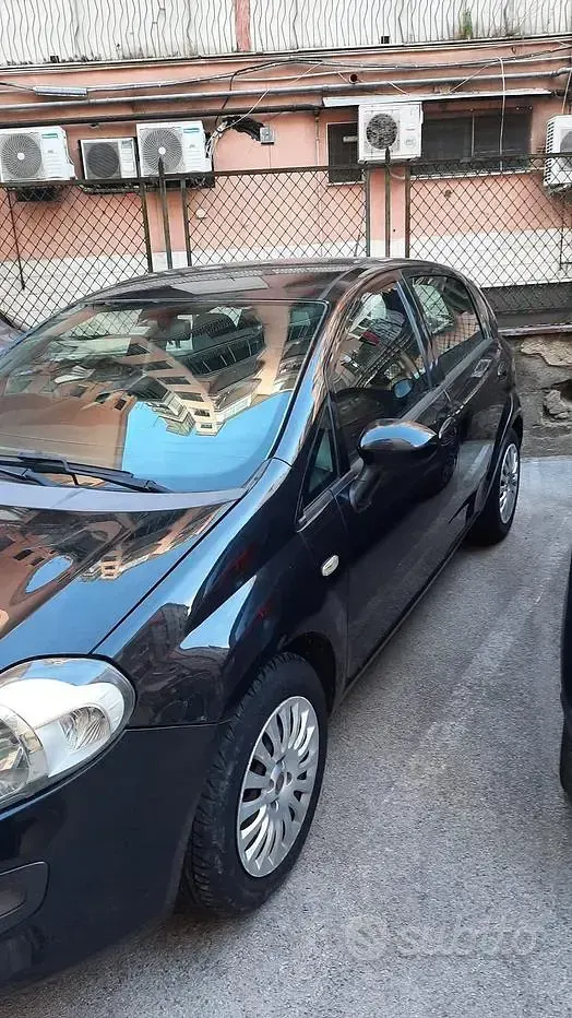 Usata Fiat Punto Evo 75 CV (55 kW) 2010 Nero Utilitaria