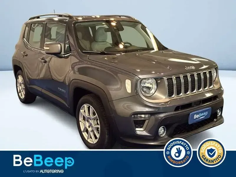 Usata Jeep Renegade Limited 150 CV (110 kW) 2021 Grigio scuro metallizzato SUV