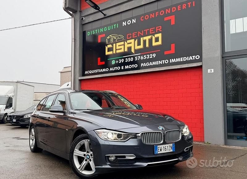 Usata BMW 318 Sport Line 143 CV (105 kW) 2014 Grigio Station wagon