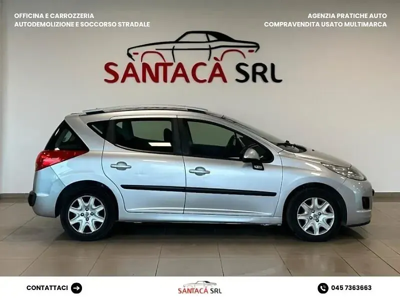 Käytetty Peugeot 207 Sport 73 HP (53 kW) 2009 Hopea Farmari