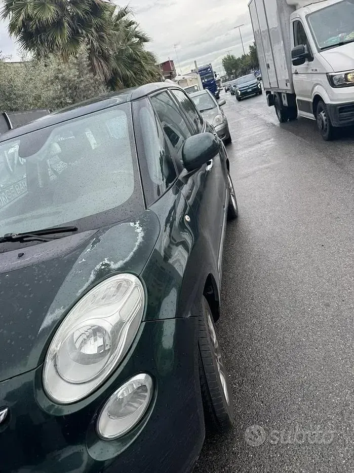 Usata Fiat 500L 105 CV (77 kW) 2013 Verde Monovolume