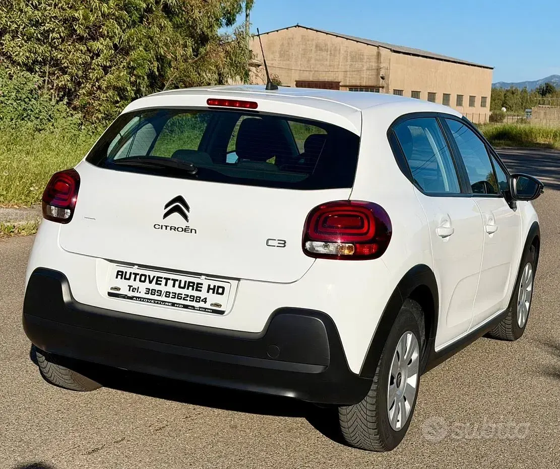 Usata Citroën C3 Feel 102 CV (75 kW) 2022 Bianco Utilitaria