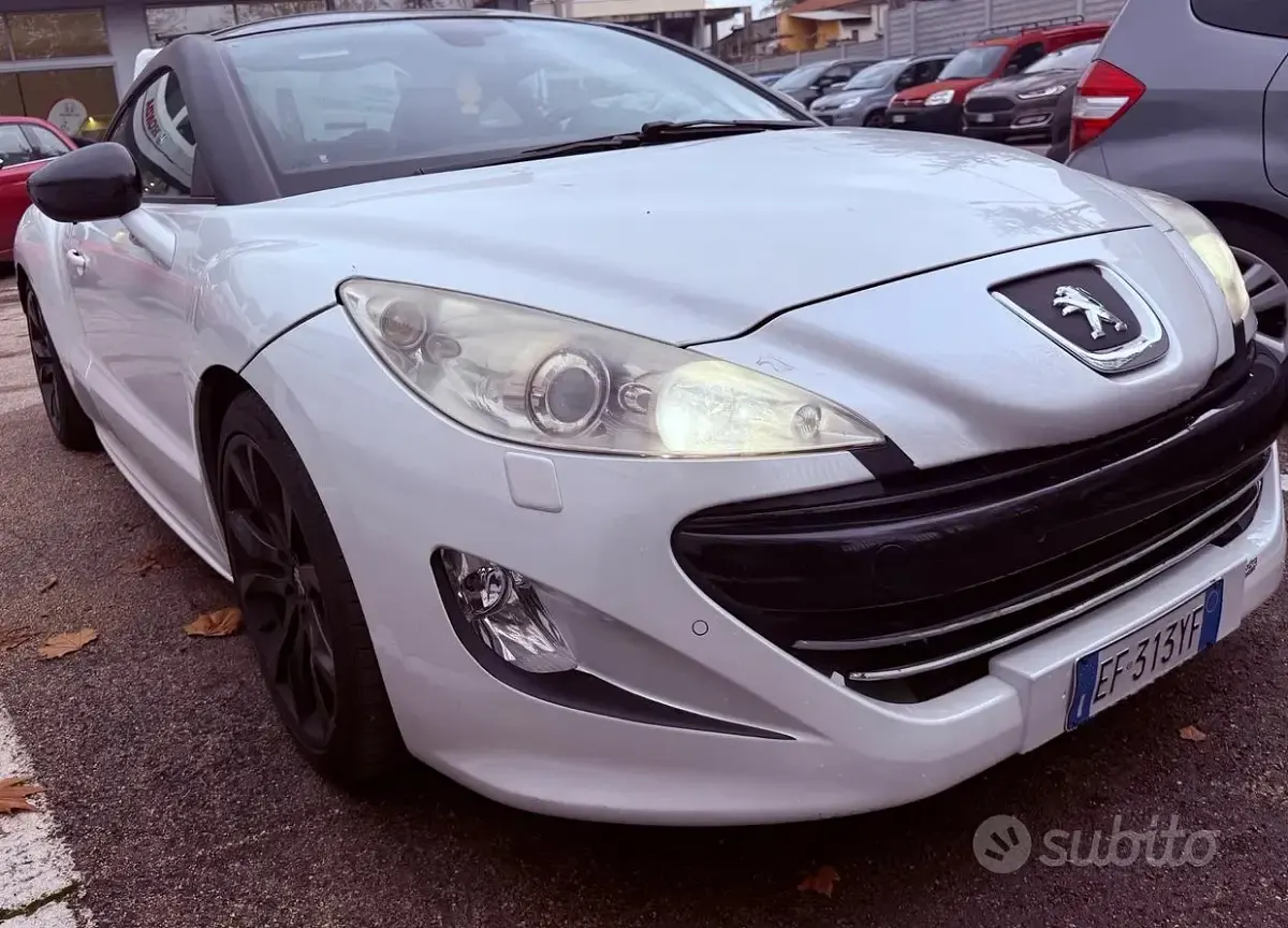 Usata Peugeot RCZ 163 CV (119 kW) 2010 Bianco Coupé