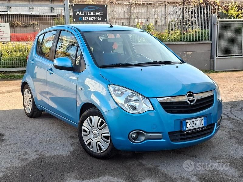 Blu Usata 2008 Opel Agila Enjoy Monovolume | 2800 € (Buon prezzo) - Immagine 1/4